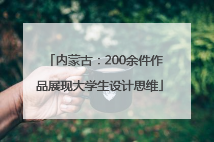 内蒙古：200余件作品展现大学生设计思维